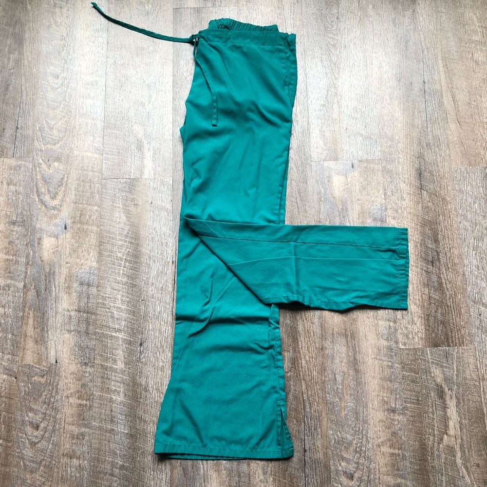 Cherokee Forest Green Scrub Pants